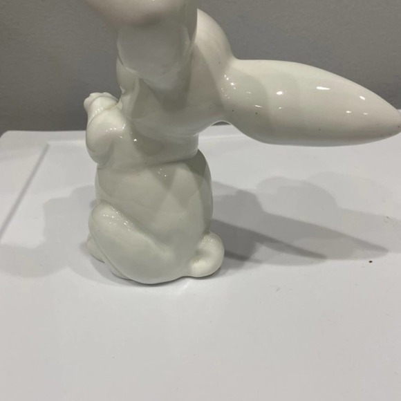 Rosenthal Selb Large Laughing White Porcelain Rabbit - Picture 4 of 6